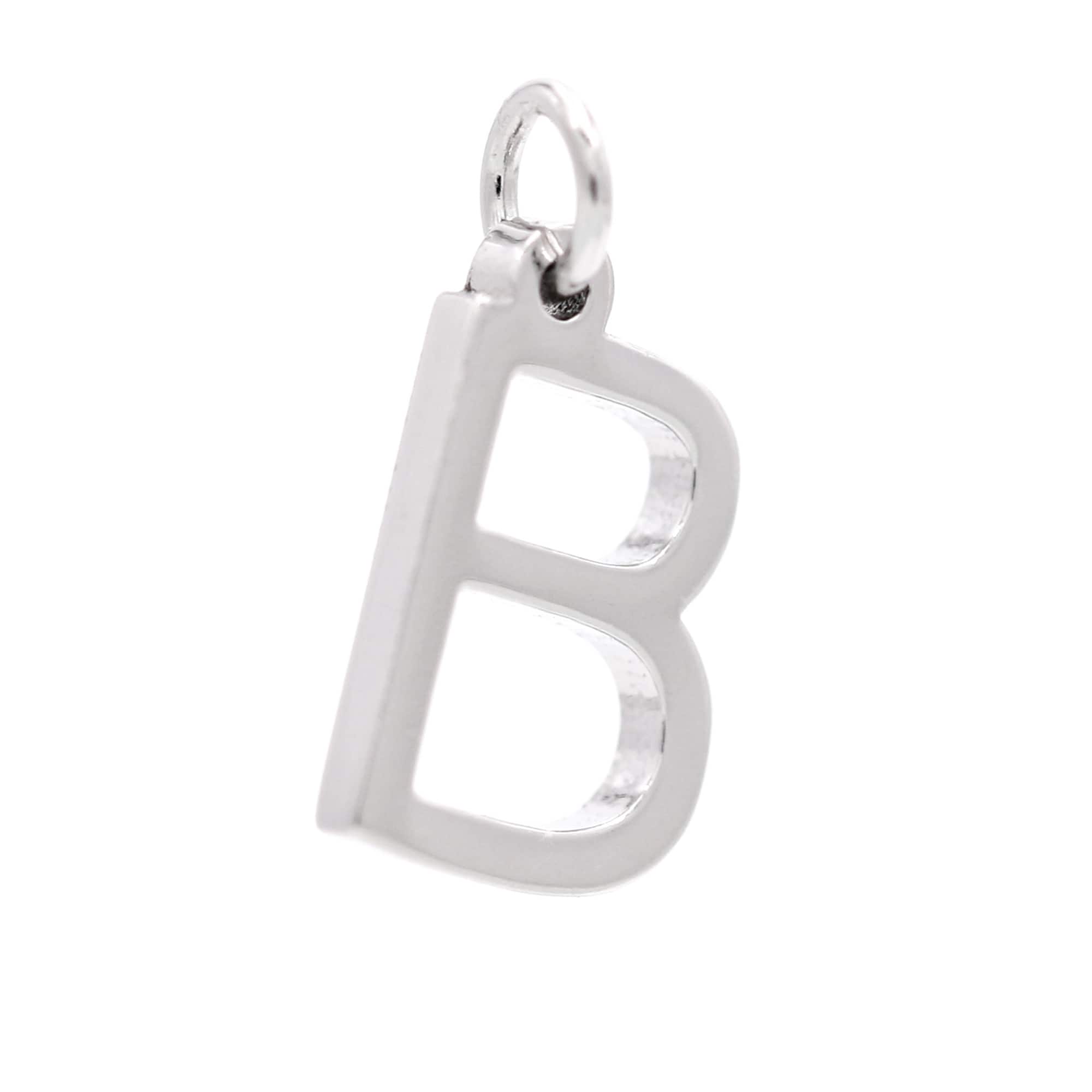 Sterling Silver Alphabet Charm by Bead Landing